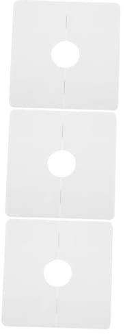 Hemobllo 3stücke Wandabdeckung Für Rohrlöcher Selbstklebende Dekorative Abdeckung Weiße Flanschplatte Einfache Installation Ohne Werkzeuge Und Langlebig Für Verschiedene Anwendungen