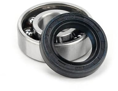 FTMRBOQI TC-24 * 32 * 34 * 35 * 36 * 38 * 40 * 42 * 43 * 45 * 47 * 48 * 50 * 52 * 4/5/6/7/8/9/10/12 Wellendichtring, Nitril beschichtet, Doppellippe mit Feder(24x45x6mm 2pcs)