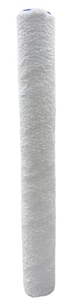 Profesius 50cm Bodenbeschichtungswalze, Bodenrolle, Bodenwalze - lösungsmittelbeständige Großflächenwalze für: 2K-Lacke, Epoxidharzfarbe, Nitrolack, Rostschutzfarbe - 8mm Florhöhe (Microfaser)