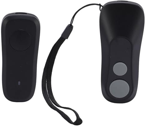 RF Remote Control Page Turner, Page Turner for Paperwhite Oasis Ereaders LPad Tablets, Take Photos Video Remotely