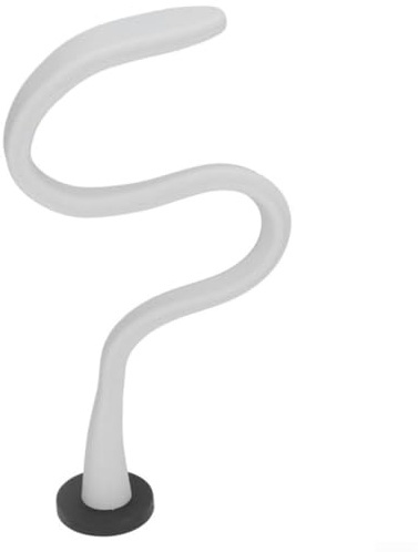 Front Load Washer Door Prop with Magnetic Base for Ventilation and Drying of Washing Machine Doors (White)