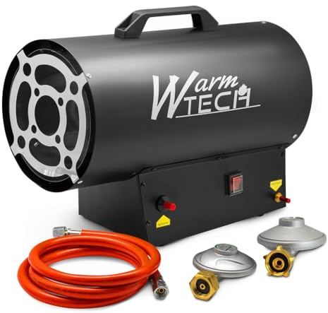 Canon à chaleur au gaz 30 KW avec tuyau et détendeur