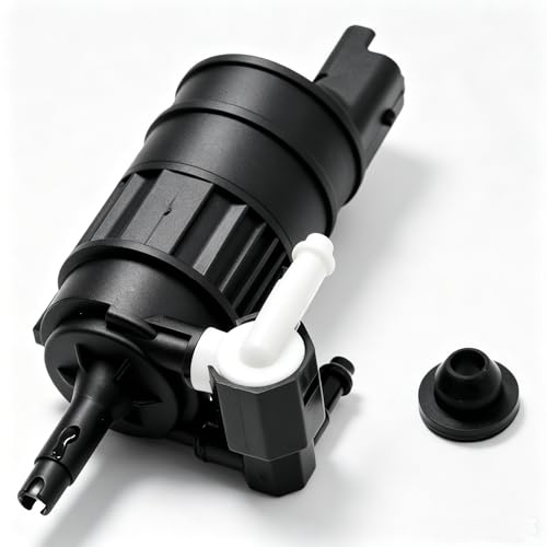GIONAR Pompe Lave Glace pour Renault Clio Campus/Clio Mk2 /Espace Mk3/Kangoo/Laguna Mk1/Scenic, OE 7700430702 7700431079 28920BU000 8200213041 AWP64 24341 7705002060, Pompe de Lave-glace 2 Broches