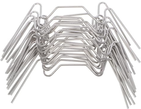 ARTIBETTER 25 Piezas Clip de Fijación para Vidrio de Invernadero W de Acero Inoxidable Resistente y Anticorrosión para Jardín y Paneles