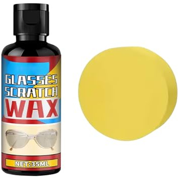 Reparación de arañazos para gafas, de cojín de capas, 8 x 2,8 x 2,8 cm, solución de limpieza de gafas, limpiador de pantalla portátil, removedor de manchas, para gafas de sol, viajes