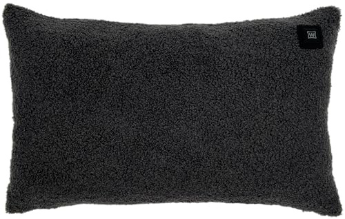 Warmpi Teddy Heizkissen 50 × 30 cm, kabellos mit 10.000-mAh-Powerbank, 2 Wärmeflächen vorn, 3 Stufen 40/50/60 °C, abnehmbarer Bezug – Dunkelgrau