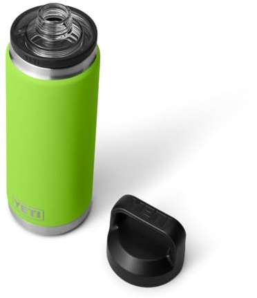YETI Rambler Bottle Chug, bottiglia termica sottovuoto in acciaio inox con tappo a tenuta stagna, Venom, 769 ml