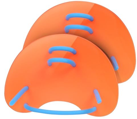 QUILSTM 2 teiliges Set: Schneller und kraftvoller Schwimmen mit Unisex Trainingspaddeln für Erwachsene und Kinder. Schwimmhandschuhe, Trainingsausrüstung,