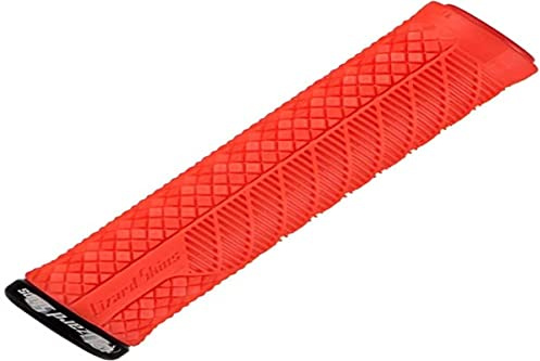 Lizard Skins Unisex's Single-Sided Lock-On Charger Evo Handlebar Grips, Fire Red, One Size