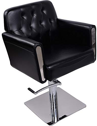 Friseurstuhl 205486 schwarz