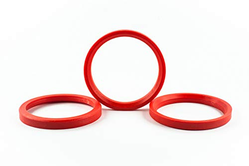 Zentrierringe Distanzringe Ringe 4 Stk. 76,0 mm auf 63,4 mm Alufelgen Felgen Kunststoff