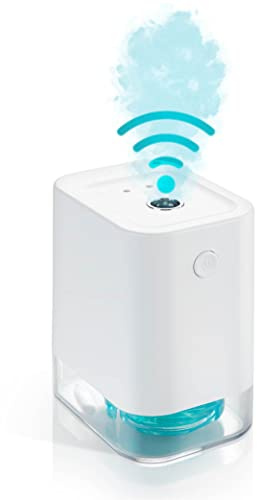 Maximex Infrarot Desinfektionszerstäuber, Hygienischer Sensor Desinfektionsspender ohne Berühren, Feiner Desinfektionsmittelzerstäuber ohne Tropfen, Nachfüllbar