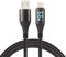 Wayzu® USB to USB C Charger Cable, LED Display, 66W 6A fast charging Cable,Type C,PD,Data Transfer, Nylon Braided,Smart Chip,Compatible with PS5 Android Samsung Galaxy MacBook iPad Air5 Pixel 7 (2M)