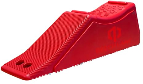 Beech Lane 5 1/2 Lift Tandem Tire Trailer Ramp, Quickly Change Dual Axle Tires, Essential RV Safety Tool, Durable Design, Engineered for Extra Traction, 15,000LB Rating,
