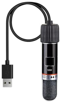 Osmond Mini tige chauffante USB pour aquarium 26 °C température constante thermostat submersible 10 W