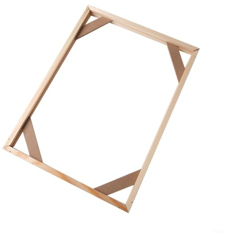Besttoolifes Holzkeilrahmen, Leinwand-Keilrahmen, massiver Holzrahmen für Leinwand, Kunstkeilrahmen zum Selbermachen, natürliches Kiefernholz für Gemälde, Wanddekoration, Kunst, Ölgemälde-Ausstellung