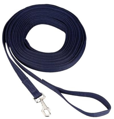 LXLAEOANG Pferde Zügel Seil for das Training von Pferden, Reittrainingsseil, Lange Pferdeausrüstung, Zügel for Pferde(Dark Blue)