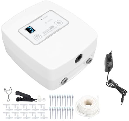 Irrigatore Automatico per Piante, di Irrigazione Automatica per Interni Controllo Telefonico Regolabile per Piante in Vaso Kit di Irrigazione a Goccia Automatica Timer (Spina