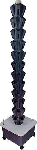 Sistema di Coltivazione idroponica, Sistema di Coltivazione a Torre idroponica, Sistema di Coltivazione idroponica da Giardino, Kit per Torre Verticale, Serra Verticale, Foro per Interni, in