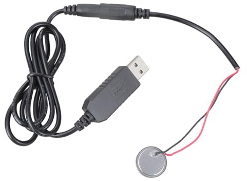 CQEAZ 2032 Falso Battery Holder USB 5V a 3V Adattatore Batteria Alternativa Per Piccoli Dispositivi Giocattolo