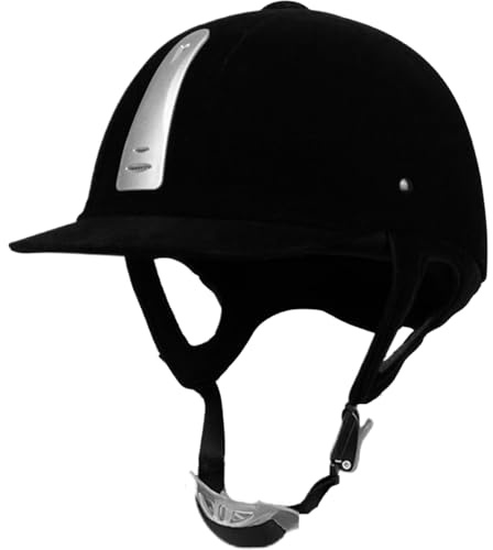 Horse Riding Helmet, Soft Padding Riding Helmet with Ajustable Strap, Anti-Collision Equestrian, Safety Horseback, Horse Supplies for Women & Men