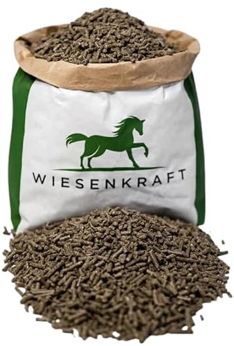 Wiesenkraft Wikra ForSure Zusatzfutter für Pferde, 10kg | 100% natürlich, Mit Tierärzten entwickelt, Bei Magenproblemen, Kotwasser, Darmbeschwerden
