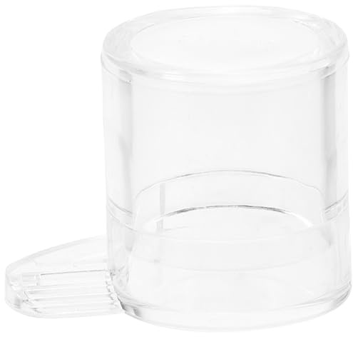 UKCOCO Comedero para Hormigas Acrílico Grande, Recipiente de Agua Transparente para Nido de Hormigas, Bebedero Práctico para Granjas de Insectos, Taza de Alimentación para Terrarios
