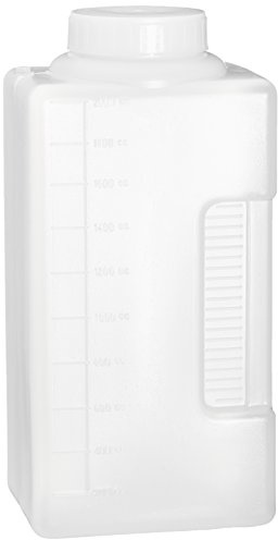 Servoprax 1601 Urinsammelflasche, lose, 180 x 90 x 215 mm, 2 L, Weiß
