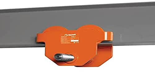 Unicraft Rollfahrwerk RFW 1, 6171701 - Orange, Metall, Kompakt und verstellbar