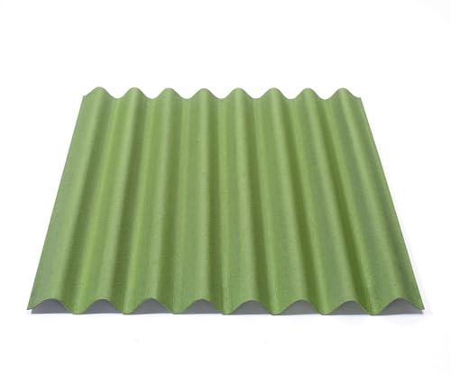 Lastra Copertura 100x76cm ondulata Impermeabile Tetto Box casetta EASYLINE