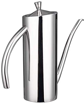 Lanhope Öl spender Topf Olivenöl Stopper Sojasauce Essig Cruet Drizzler Edelstahl mit Griff Nicht Tropf Auslauf Für Küche Restaurant BBQ