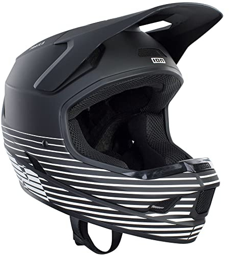 ION Scrub Amp DH Fahrrad Helm schwarz 2025