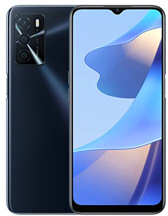 OPPO A54s Smartphone, 5000mAh Long-Lasting Battery, RAM 4GB + ROM 128GB expandable, 6.52” 60HZ Display, AI Triple Camera 50+2+2 MP, NFC, ColorOS11.1, [UK Version], Black (Renewed)