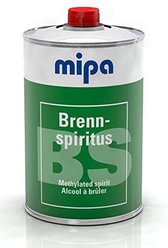 MIPA Brennspiritus 1 Liter Lösemittel Reinigungsmittel Alkohol Entfetter Lack