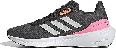 adidas Damen Runfalcon 3.0 Shoes, Grey Six/Crystal White/Beam Pink, 39 1/3 EU