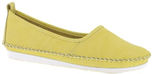Andrea Conti Damen Slipper, Zitrone, 40 EU