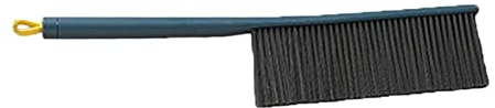 Escoba de mano para el hogar cama cepillo de barrido para colgar suave y flexible cepillo de polvo limpiador de polvo para el hogar alfombra sofá cama ropa barrido (color: azul)