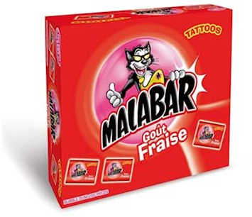 Sabor fresa Malabar - 200 piezas