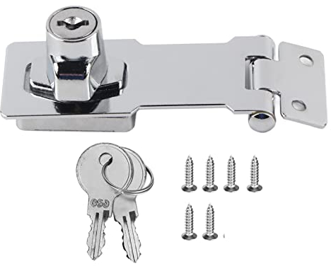 Hardware-Haspen, Zinklegierung, Diebstahlsicherung, Schrank, Schublade, Türschloss, Haspe, Hardware-Beschläge, Schrankschlösser Mit Schlüsseln