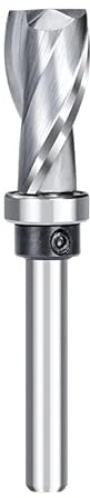 1pc 2 Flöte Flush Trim Router Bit 6mm Schaft Schlitzfräser Holz Router Bit mit Lager Hartmetall Schaftfräser