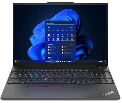 Lenovo ThinkPad E16 Gen 2 (Intel), Intel Core Ultra 7, 4.8 GHz, 40.6 cm (16), 1920 x 1200 pixels, 16 GB, 512 GB