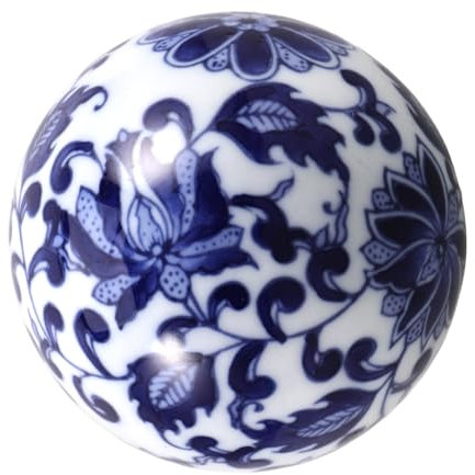 Supvox Schwimmende Keramikkugel Für Aquarium Handbemalt Dekorative Unterwasser-Kugel Aquarium-Ornament Schwimmende Dekoration Keramik-Kugel Für Teich Und Garten