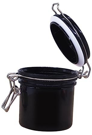 Vaguelly Boîte de Rangement pour Colle de Faux Cils Noire en Fibre Absorption D'humidité et Étanchéité pour Extensions de Cils, Conservation Fraîche et Sécurisée