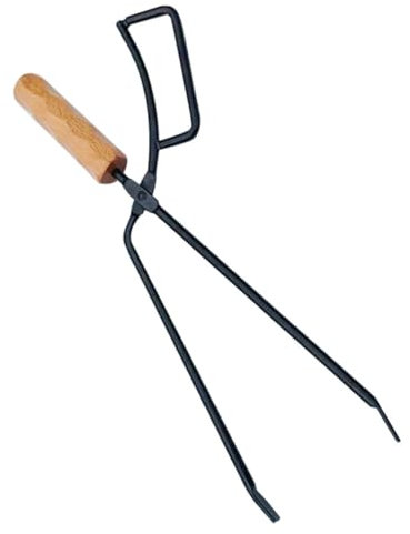 PRETYZOOM Pinza Da Barbecue Multifunzionale Con Ergonomico Utensile Per Caminetti e Resistente Al Calore Per Grigliate e -nic All Aperto