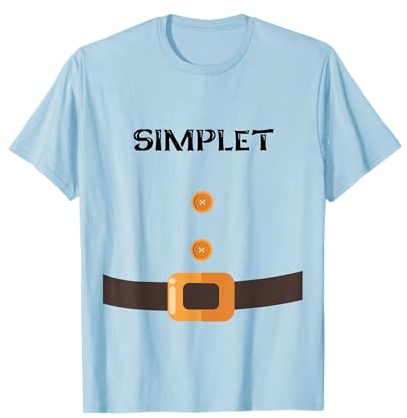 Costume de Nain Carnaval Halloween pour Groupes de 7 Sept T-Shirt