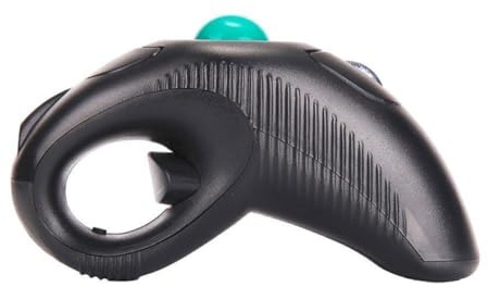 SWOOMEY Souris Ergonomique sans Fil Portable Port USB à Boule de Commande Pouce en Plastique 1000dpi, Forme Dauphin Compatible Ordinateur Portable