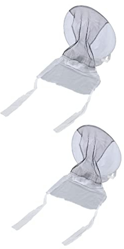 BAOFUYA Beekeeper Protective Hat, Breathable Mesh Beekeeping Accessory, Elastic Closure for Beekeepers, Fishermen, Hikers - Lightweight, Comfortable Design