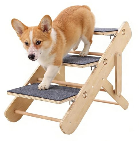 Hundetreppe 3-stufig, rutschfest &