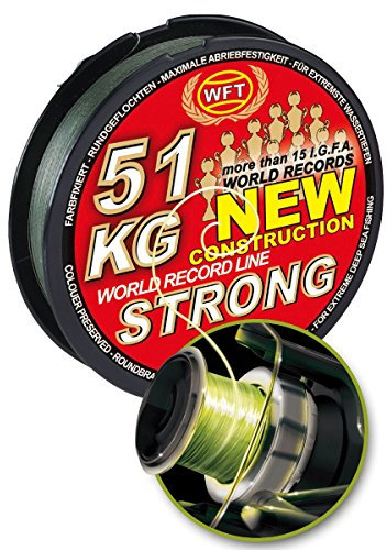 WFT Schnur KG Strong new 0,08mm per lfm grün