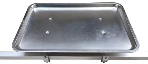 Brocraft Boat Rail Mount Grill Table/Pontoon Square Rail Mount BBQ Table/Pontoon Boat Table
